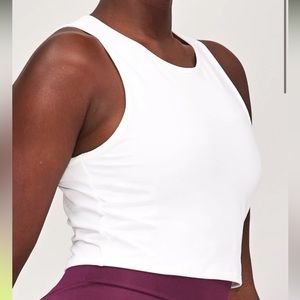 GIRLFRIEND COLLECTIVE White ReSet Super Crop